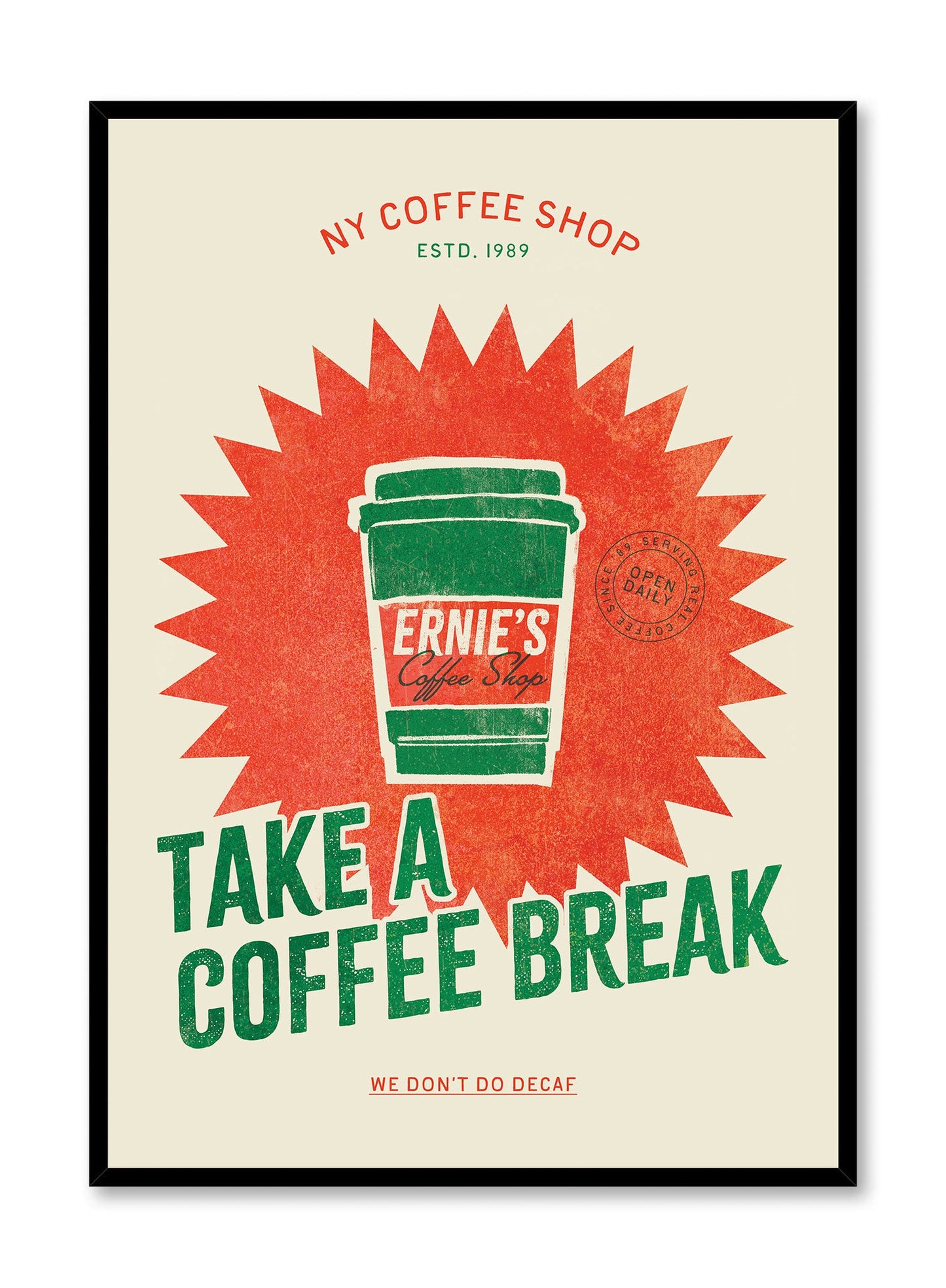 Caffeinated Club, Poster