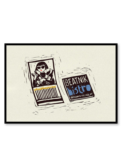 Beatnik Bistro, Poster